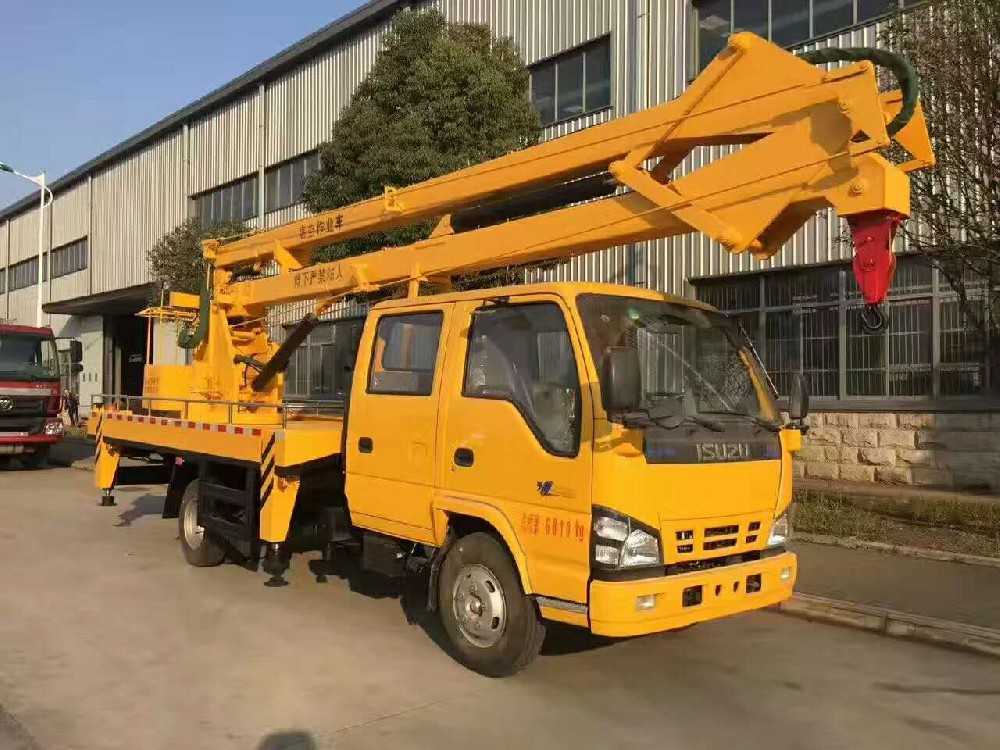 庆铃五十铃14米高空作业车