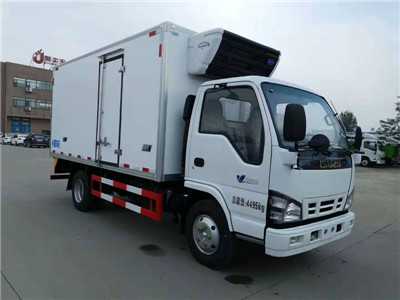 庆铃五十铃600P冷藏车